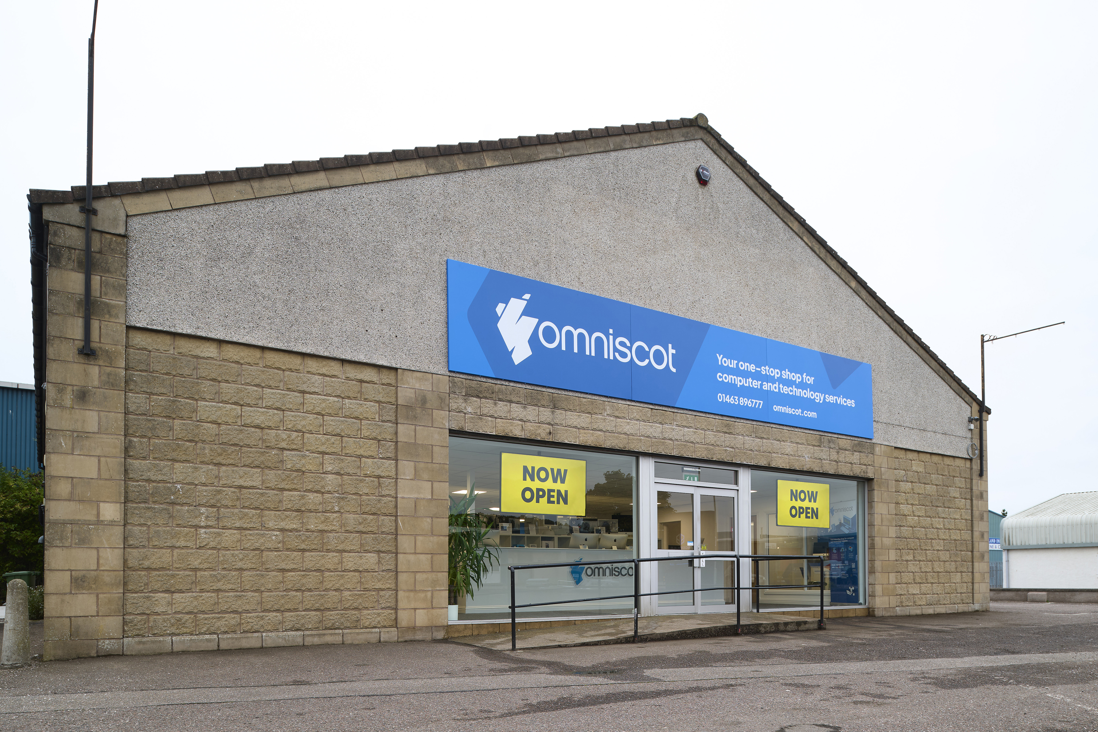 The outside of our Inverness branch